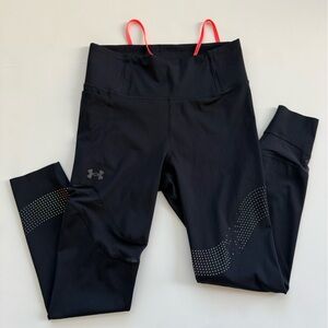Under Armour HeatGear Compression Leggings | Black | SpeedPocket | M